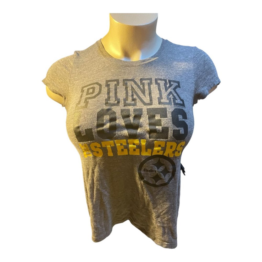 VS PINK Steelers tee shirt